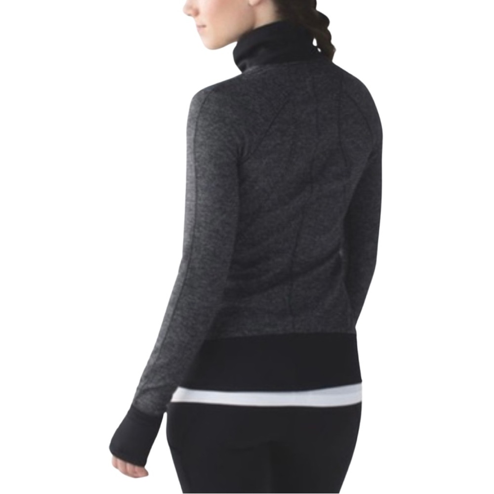 LULULEMON Runderful 1/2 Half Zip Long Sleeve Pullover Top + Small Reusable Bag - Picture 8 of 16